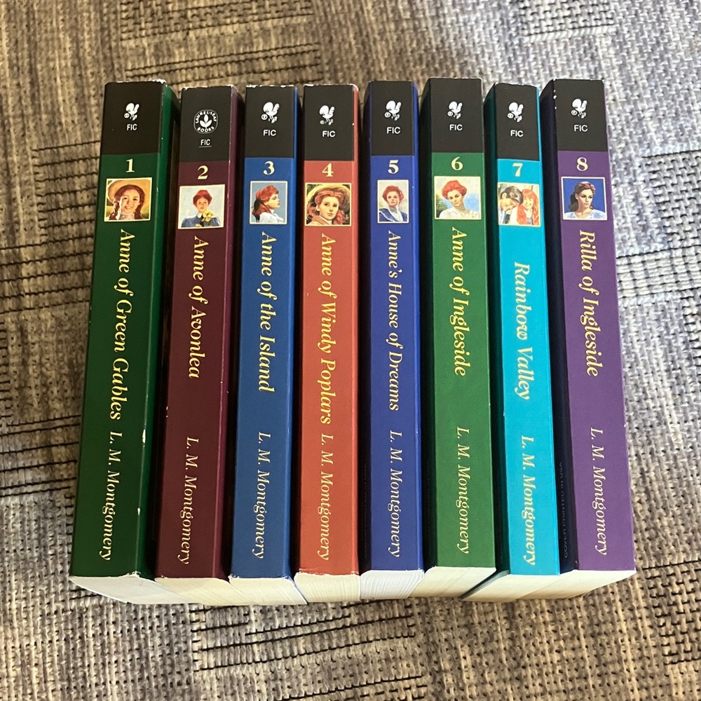 Anne of Green Gables Series by - Multicolor Set